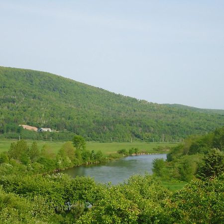 Cajun Cedar Log Cottages Margaree Forks Luaran gambar