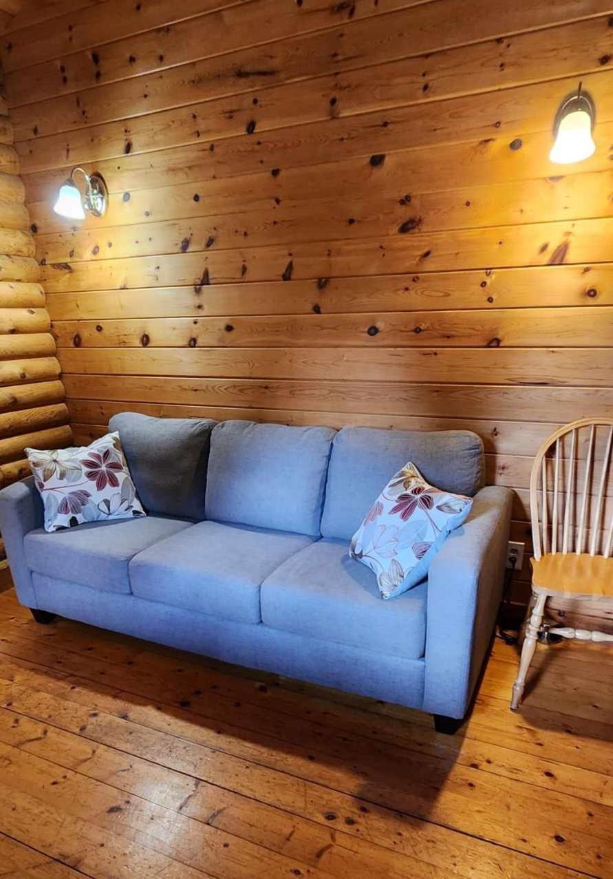 Cajun Cedar Log Cottages Margaree Forks Luaran gambar