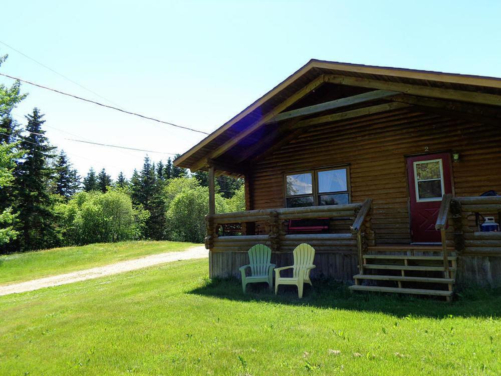 Cajun Cedar Log Cottages Margaree Forks Luaran gambar