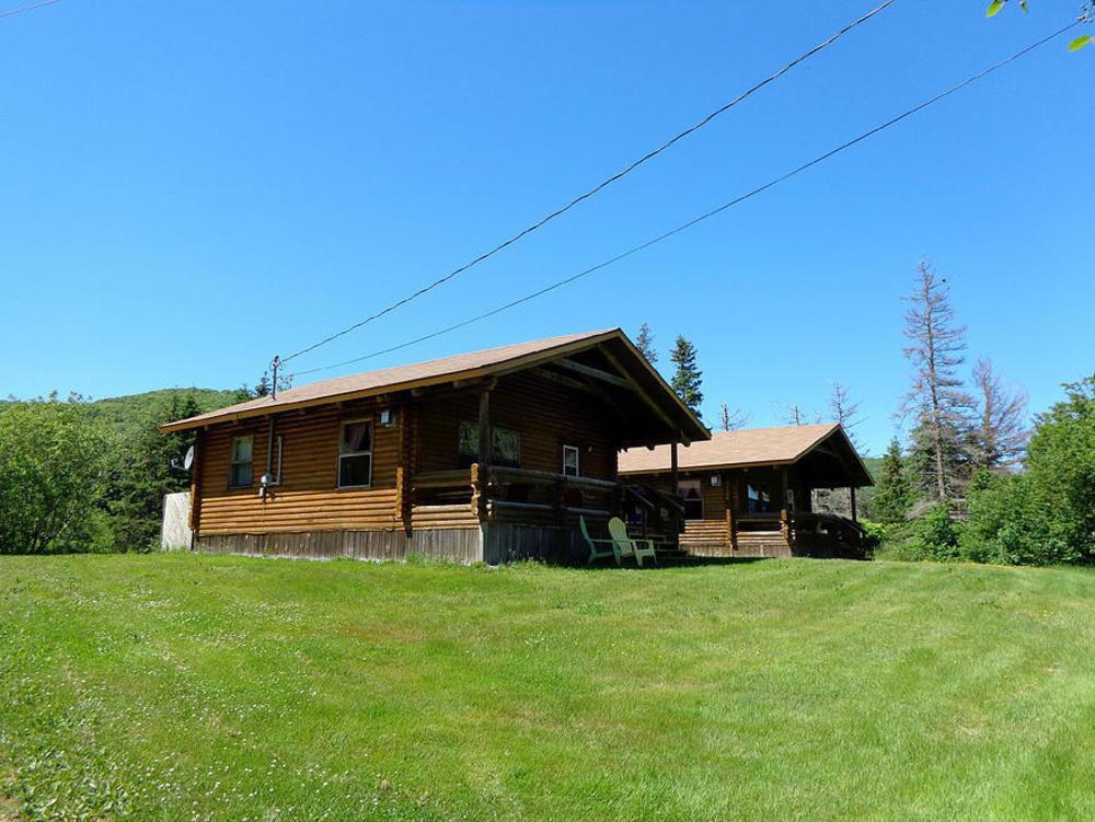 Cajun Cedar Log Cottages Margaree Forks Luaran gambar
