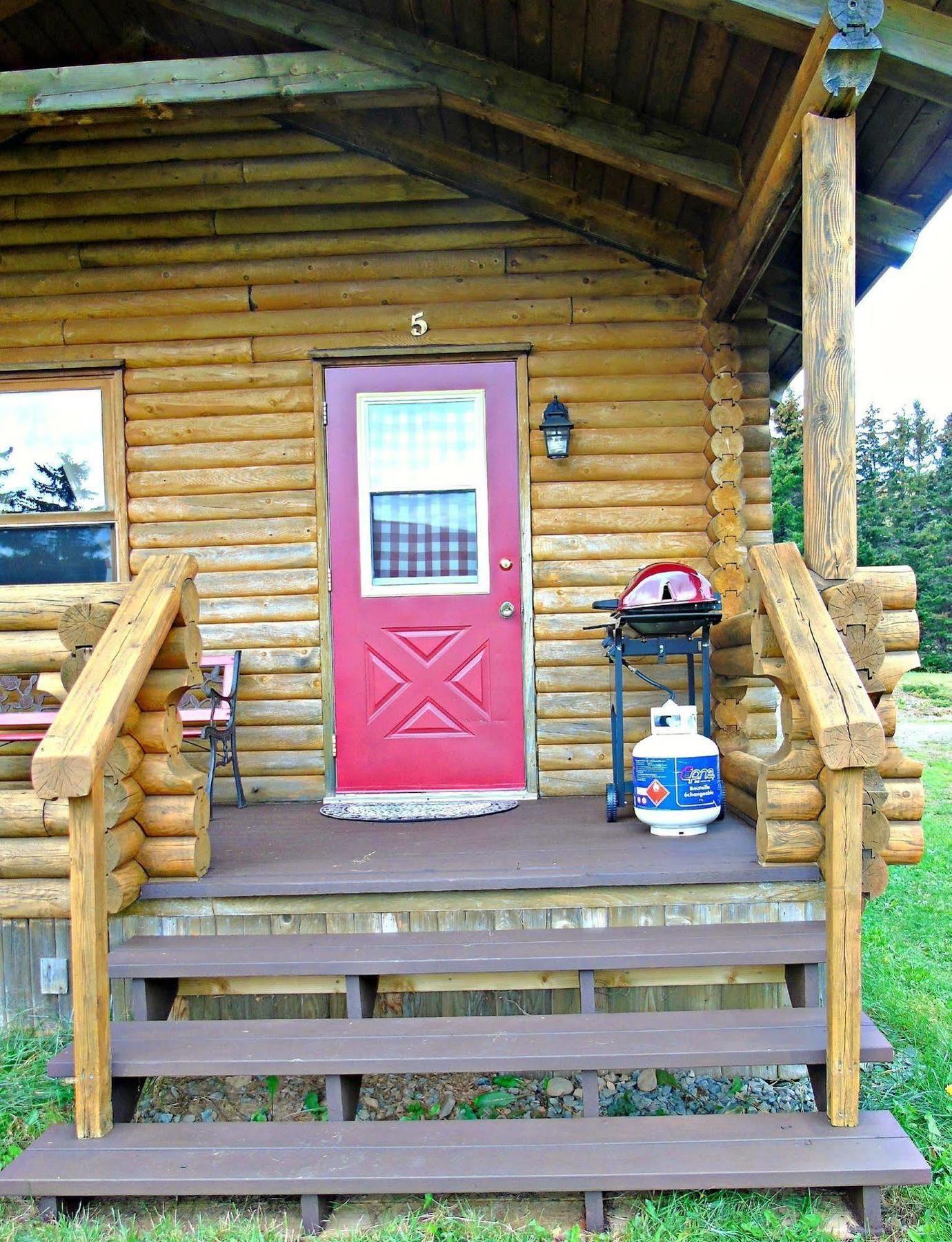 Cajun Cedar Log Cottages Margaree Forks Luaran gambar
