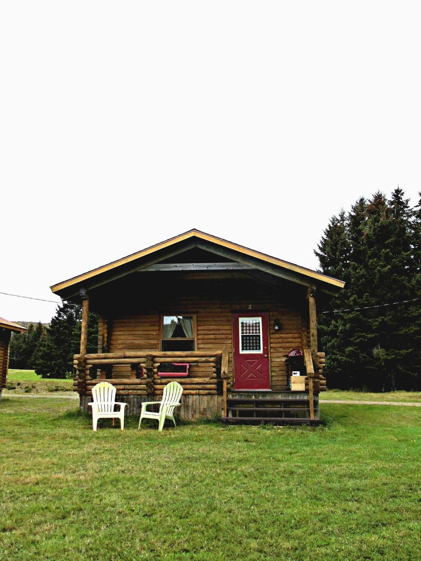 Cajun Cedar Log Cottages Margaree Forks Luaran gambar