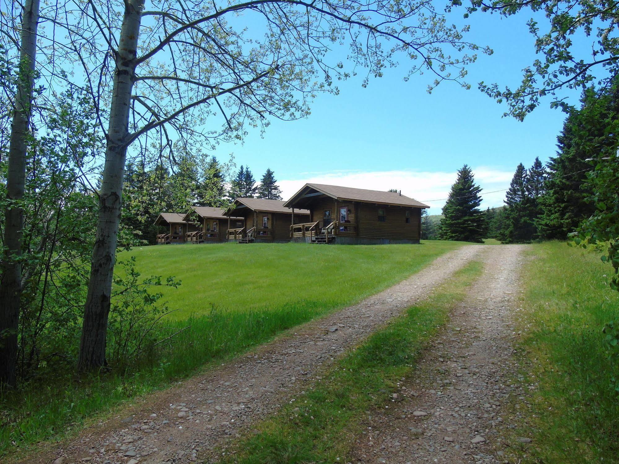 Cajun Cedar Log Cottages Margaree Forks Luaran gambar
